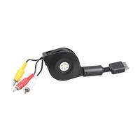Oxxggkao Universals PS1 AV RGBs Component Cable 3RCA Connecteurs Réglable Cuivre Cores TV Cordon de connexion rétractable AV Câble