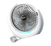 Oxxggkao Ventilateur de refroidissement d'air de bureau silencieux avec vitesse réglable et texture légère Convient à divers espaces Petit bureau pour bureaux
