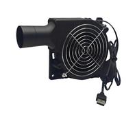 Oxxggkao Ventilateur USB à 3 vitesses 5 V avec fonctionnement silencieux pour la gestion extérieure et le barbecue au charbon de bois