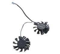 Oxxggkao Ventilateur VGA de refroidissement pour carte graphique | 2Lines Ventilateur de remplacement pour carte graphique DC12 V 0,3 A 1650 4 Go OC