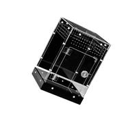 Oxxggkao Visual Acrylic Reptiles Enclos pour tarentules, scorpions et petits animaux de compagnie avec couvercle verrouillable Grande boîte d'élevage de bureau pour reptiles