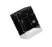 Oxxggkao Visual Acrylic Reptiles Enclos pour tarentules, scorpions et petits animaux de compagnie avec couvercle verrouillable Grande boîte d'élevage de bureau pour reptiles