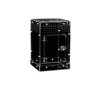 Oxxggkao Visual Acrylic Reptiles Enclos pour tarentules, scorpions et petits animaux de compagnie avec couvercle verrouillable Grande boîte d'élevage de bureau pour reptiles
