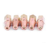 Oxy Lot de 5 buses de soudage au propane avec pointe en laiton pour torche H01-6 | Jet chauffant multi-tailles pour le pliage du métal et l'expansion thermique | Lot de 5 (1 mm)