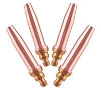 Oxy Propane Lot de 4 buses de coupe de gaz ŕ pointe standard PNM Propane 3-10 mm 10-25 mm 25-50 mm 50-100 mm