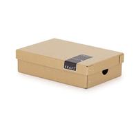 Oxybag Boîte plastifiée petite KRAFT nature