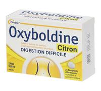 OXYBOLDINE - Digestion difficile Boldine, Sulfate de sodium Adultes Sans sucres Citron 24 comprimés effervescents Comprimés Effervescents pc(s)