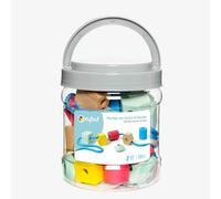 oxybul | 30 Perles en Bois à Lacer 18-5 Ans