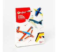 oxybul | 4 Avions en Mousse à Construire 3-10 Ans