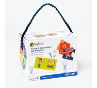 Oxybul | Puzzle d'association Qui Fait Quoi ? 3-5 Ans