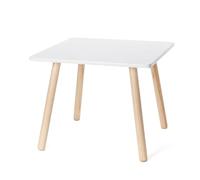 oxybul | Table carrée Naturel/Blanc | 2 Ans - 6 Ans