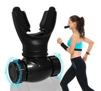 oxyfit lung trainer, oxyfit cardio, appareil d'exercice respiratoire, oxyfit breathing trainer, oxypure respiration, appareil respiratoire sport, appareil respiratoire sport - Noir