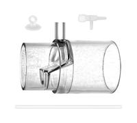 Oxygen Fish Tank, No Electricity Needed, Tank Aerator Enhancing Water Quality, Adjustable Filter Compatible with Outlet Ponds, Home Hydroponics Systems, and Axolotl Habitats for Healthy Aquatic Life
