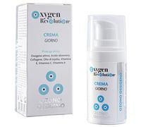 OXYGEN REVOLUTION Crème jour à base d'oxygène actif, acide hyaluronique et huile de Jojoba, hydratant, riche en principes actifs, profonde pénétration dans la peau, 15 ml