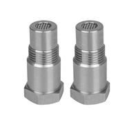 Oxygen Sensor Filter Adapter, 2 pièces Rallonges Lambda, 46,5mm Oxygen Lambda Sensor, Extension Sonde Lambda, Automotive Oxygen Sensor Extension Adapter pour Moteur Systèmes D'Echappement M18 x1.5