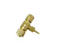 Oxygen Welded Gas Regulator Transfer 7/16" Flat Tank Set Full Copper Explosion-proof Pressure Regulator Gas Valve