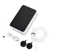 Oxygénateur à énergie Solaire, aérateur, Pompe à air, Pompe à oxygène pour étangs et piscines extérieurs, Batterie de 2200 mAh avec Charge par USB, Panneau Solaire Pliable pour Une