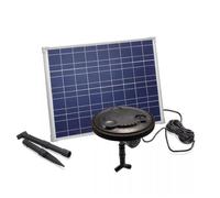 Oxygénateur de bassin solaire flottant - ESOTEC - Power Float 35W - Débit 400l/h - Noir