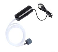 Oxygénateur USB portable pour aquariums Mini pompe d'aquarium avec fonctionnement silencieux Chargement USB pour une vie aquatique saine