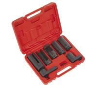 Sealey SX032 Oxygène Capteur Douille Set 7pc 1cm & 1.3cmSq Moteur