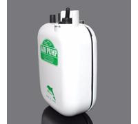 Oxygène de pêche mobile pour seaux d'appâts vivants - Diaphragme d'air avec clip variable en acier inoxydable 14 x 8 x 4 cm Boîtier en PVC 80 cm Tuyau d'air en silicone alimenté par piles (1 × 1,5 V