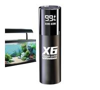 Oxygène pour Aquarium Portable - Pompe à Air pour Aquarium, Bouillonneur Rechargeable Imperméable Silencieux, Accessoire Double Airstones | Aération professionnelle fiable