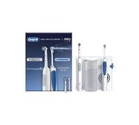 Oral-B Idropulsore Health Center Adulte Brosse à dents rotative oscillante Bleu, Blanc