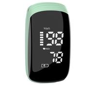 Oxymétre De Doigt Professionnel, Saturometre Oxymetre, Mesure Précise De La Saturation en Oxygène dans Le Sang, Moniteur De Fréquence Cardiaque, Rechargeable, Écran LED A