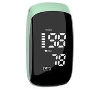 Oxymétre De Doigt Professionnel, Saturometre Oxymetre, Mesure Précise De La Saturation en Oxygène dans Le Sang, Moniteur De Fréquence Cardiaque, Mesure Spo2 Rechargeable E