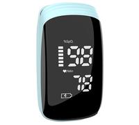Oxymétre De Doigt Professionnel, Saturometre Oxymetre, Mesure Précise De La Saturation en Oxygène dans Le Sang, Moniteur De Fréquence Cardiaque, Rechargeable, Écran LED E