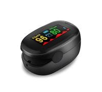 Oxymetre de Doigt Professionnel,Saturometre Oxymetre,Saturometre de pouls,Saturation Oxygène Doigt,pulse oximeter mit Écran LED Mesure SpO2 et PR