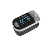 Oxymètre de pouls avec la fonction d'affichage de l'indice de perfusion PI, précision: 1% ou 1 bpm - noir