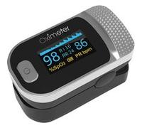 Oxymètre de pouls avec la fonction d'affichage de l'indice de perfusion PI, précision: 1% ou 1 bpm - noir