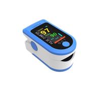 Oxymètre de Pouls Digital pour Doigt - Professionnel avec Écran LCD Couleur, Opération en Un Clic, Facile à Utiliser pour Adultes et Enfants