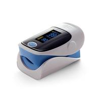 Oxymètre de Pouls Digital, Saturomètre de Doigt avec Écran OLED, Moniteur de SpO2 et de Fréquence Cardiaque pour Adultes, Oxymètre Portable Certifié CE pour Usage Domestique, Sport et Voyage (5 Couleu