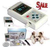 Oxymètre de pouls vétérinaire CMS60D moniteur portable SPO2 Pr sonde de langu...