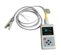 Oxymètre de pouls vétérinaire, moniteur précis de fréquence cardiaque pour animaux de compagnie, chats et chiens, sonde de capteur d'oreille/langue portable, à utiliser dans les hôpitaux