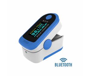 Oxymètre Easypix Pulse PO2 Bleu 58 x 32 x 34 mm