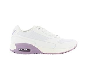 Oxypas Ela ESD SRC Chaussures de travail professionnelles pour femme, blanc/violet, taille 37 EU