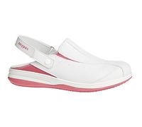 Oxypas Medilogic Iris Slip-resistant, - Sabots de soins infirmiers antistatiques - Blanc (fux) - 38 EU