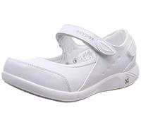 Oxypas Move 'Nelie' Slip-resistant, Antistatic Leather Nursing Shoes with Coolmax Lining,5.5 UK(39 EU)