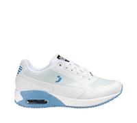 Oxypas Safety Jogger Baskets de Travaille Femme 37 EU - ELA - Baskets Antistatiques et Antidérapantes Légères, idéales pour l'Hospital, Personnel de Cuisine et Nettoyage, Bleu