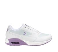 Oxypas Safety Jogger Baskets de Travaille Femme 42 EU - ELA - Baskets Antistatiques et Antidérapantes Légères, idéales pour l'Hospital, Personnel de Cuisine et Nettoyage, Lila