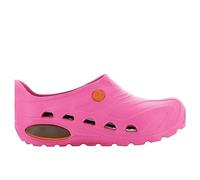 Oxypas Safety Jogger Sabot Léger Hommes et Femmes 37/38 EU - OXYVA - Sabots Antidérapants, Antibactériens, Antistatiques et Antifongiques, Chaussures de Sécurité, Rose