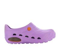 Oxypas Safety Jogger Sabot Léger Hommes et Femmes 37/38 EU - OXYVA - Sabots Antidérapants, Antibactériens, Antistatiques et Antifongiques, Chaussures de Sécurité, Lila