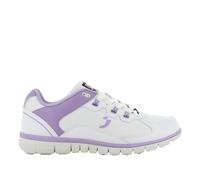 Oxypas Safety Jogger - Sunny - Chaussures de sécurité pour Femmes - Résistantes à la déchirure, légères et Confortables - Idéales pour Les Soins, la médecine et la Restauration Mauve 42 EU