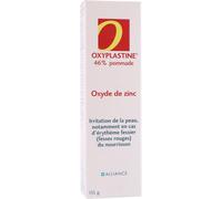 Oxyplastine 46% Oxyde De Zinc Pommade Irritations De La Peau 135g