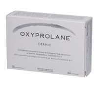 Oxyprolane® Dermic • Complément Alimentaire Anti-âge et Cicatrisant • Cure 1 mois / 60 gélules (2/j) • + 30% de synthèse du collagène en 3j • Fabriqué en France