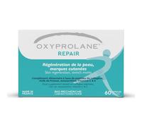 Oxyprolane Repair - Complément Alimentaire Anti-Vergetures | Peau Élastique & Régénérée | Peptides de Collagène, Astaxanthine, Vitamine C & E | 60 Gélules | Beauté & Soin de la Peau