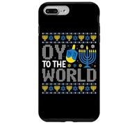 Oy au Monde juif de Hanoukka Dreidel Coque pour iPhone 7 Plus/8 Plus